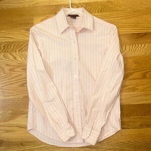 Great Connections Vintage Button Down Dress Shirt w Stripes Size 9